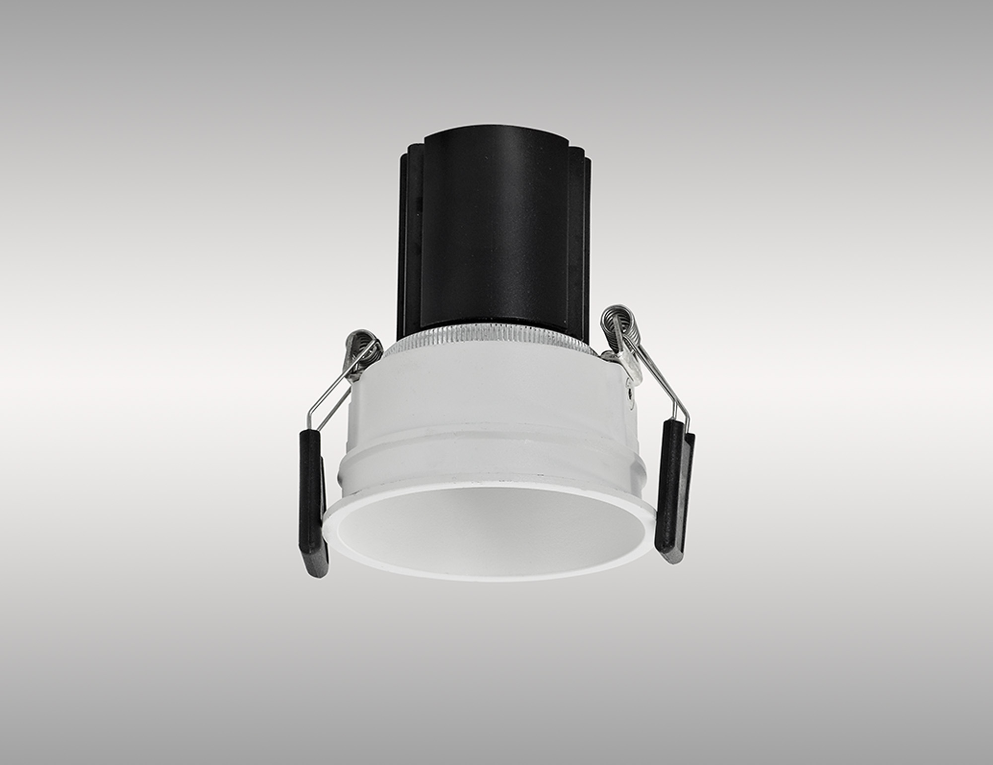 Bania A 12 Powered by Tridonic  12W 2700K 1200lm 36° CRI>90 LED Engine, 350mA White Adjustable Recessed Spotlight, IP20 DM201722  Dlux Bania A 12